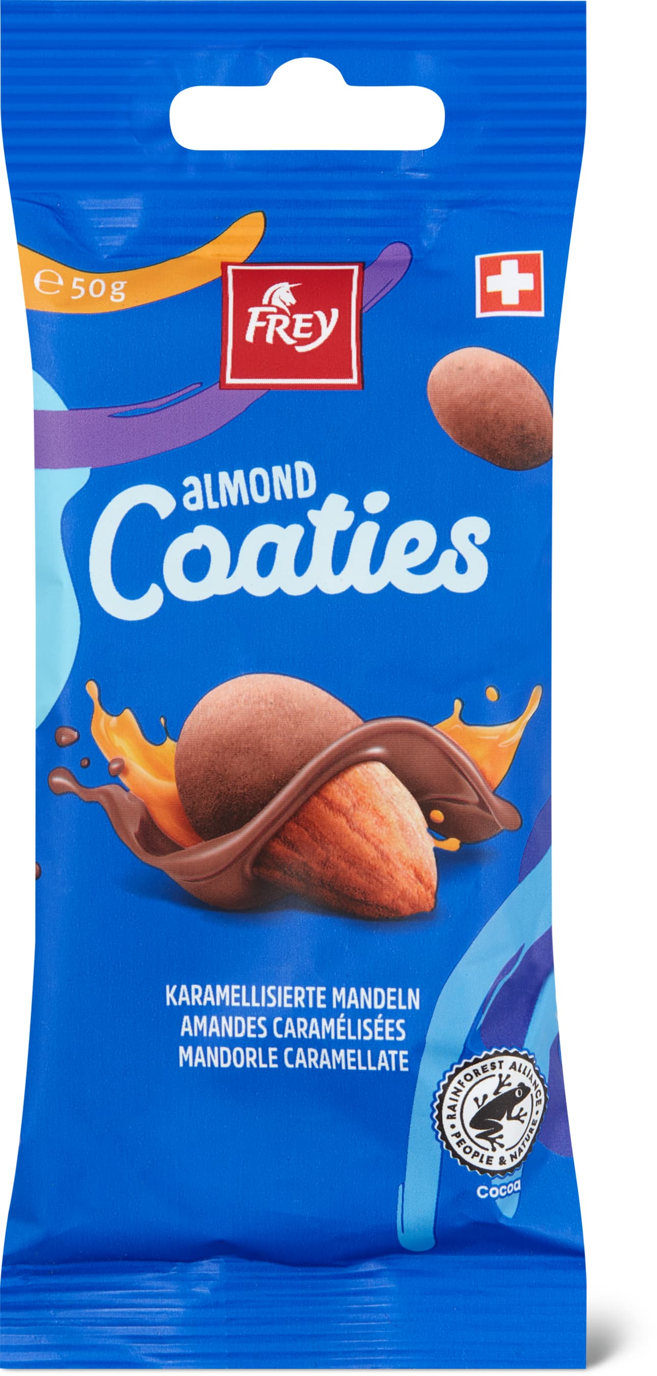Coaties caramelised almonds